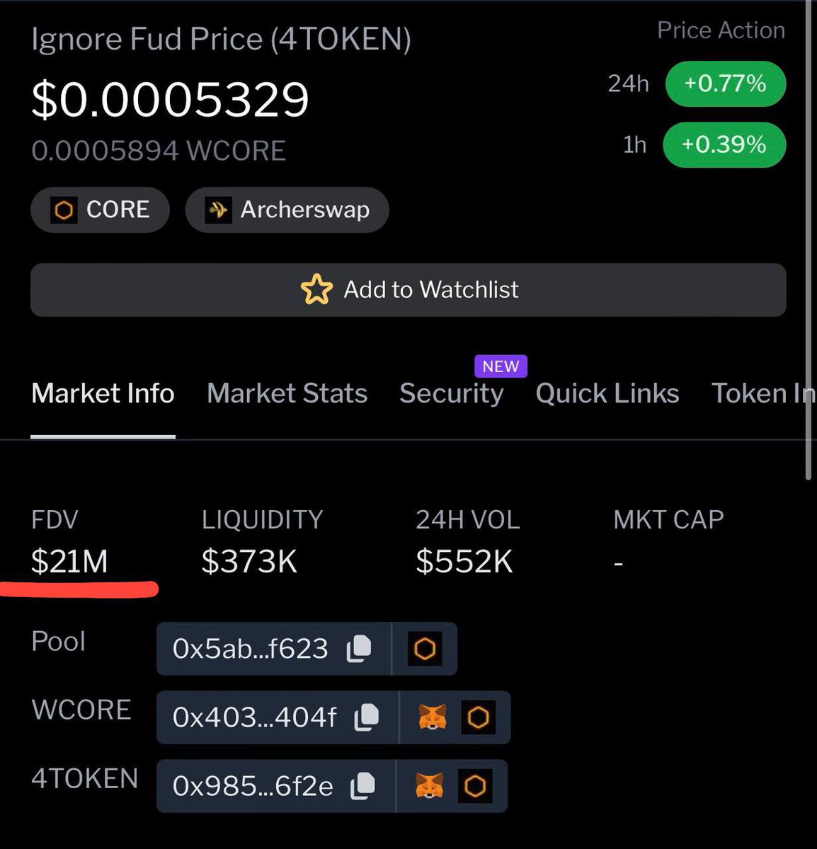 If we hit $50M FD Marketcap we will burn 2Billion #4TOKEN Supply. 🔥

Current: $21M

Let’s GO #IgnoreFudArmy 🚀💚

#4TOKEN #memecoin #1000x