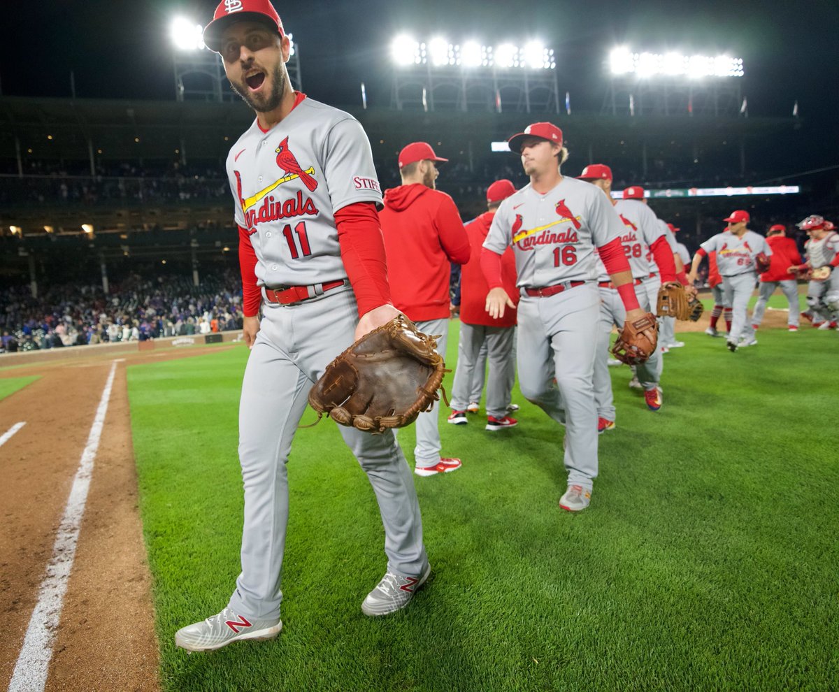 Cardinals's tweet photo. Series secured. #STLCards https://t.co/2Ykp42t75F