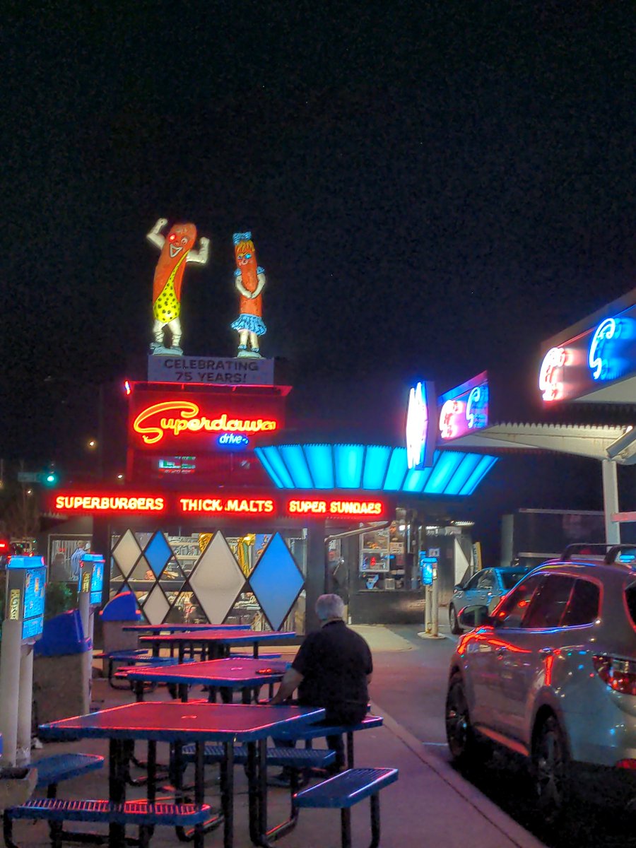 The 75th anniversary of <a href="/Superdawg/">Superdawg Chicago🌭</a>
