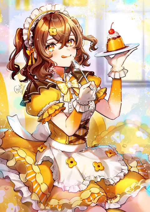 #メイドの日 甘いもの×メイドさん=かわいい