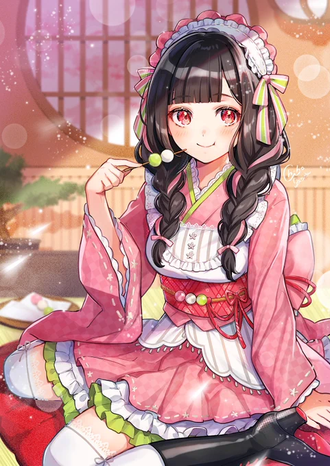 #メイドの日 甘いもの×メイドさん=かわいい