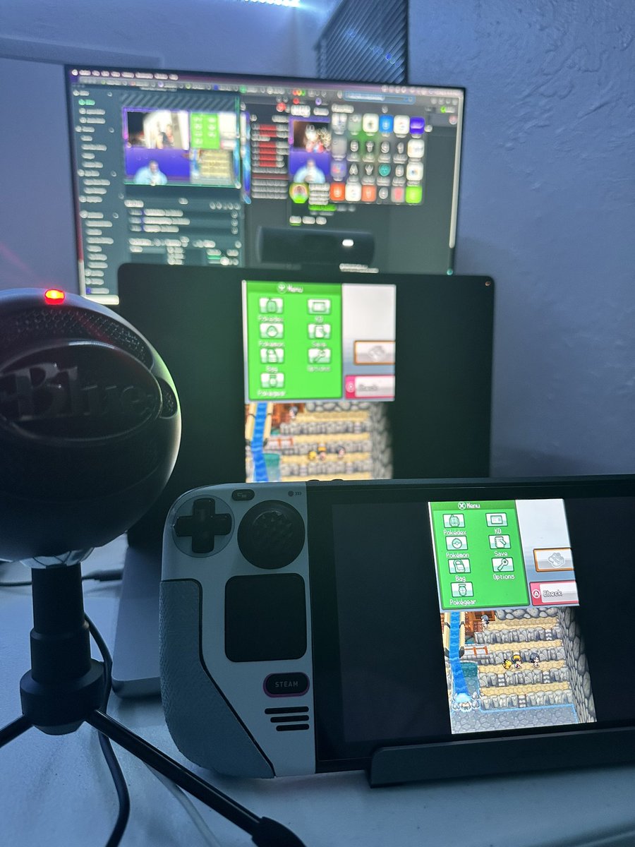 wokewithkd's tweet photo. 🔴 LIVE NOW

Steam Deck Adventures: Episode 6
I LOST my Pokémon Soulsilver/Stormsilver Save :/

Tune-in where ever floats your boat
Twitch: https://t.co/iKGh2O03gl
Kick: https://t.co/XU2ras44Pt https://t.co/f9cOO7RbxG