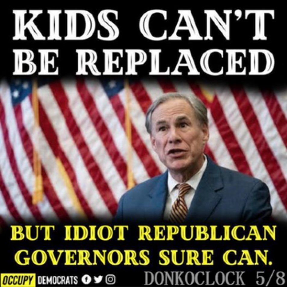 gartlgruber's tweet photo. #HowManyChildren
had to die because of
Gov. Abbott's gun laws? https://t.co/3GTjFL3r9U