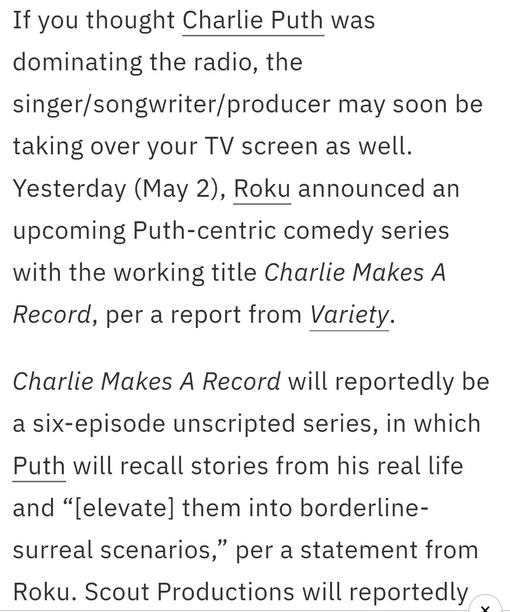 explainingcputh's tweet photo. @charlieputh @MikeyPiff @SiriusXMHits1 @SIRIUSXM Charlie puth is going to be on the @SiriusXMHits1 which is basically a radio station. He will talk about his latest song "That's not how this works", a tv show and his upcoming tour at 10
20PM EST/ 7.20 PM PST
tour : https://t.co/3BG5d7cBSf

tv show context : https://t.co/alSxp8c31f