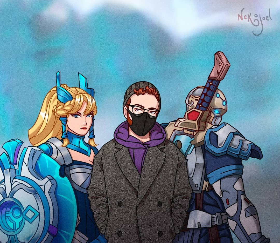 nekojoel_'s tweet photo. I have a lot of blue arts! I love this Shen, but Zac and Mundo's my favorite! https://t.co/k0tW8JW6lF
