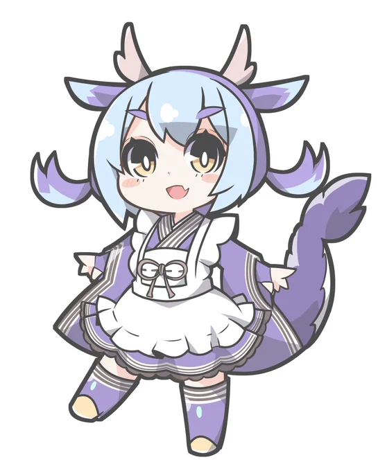 オレ、オクリ…メイド服…スキ………   #メイドの日