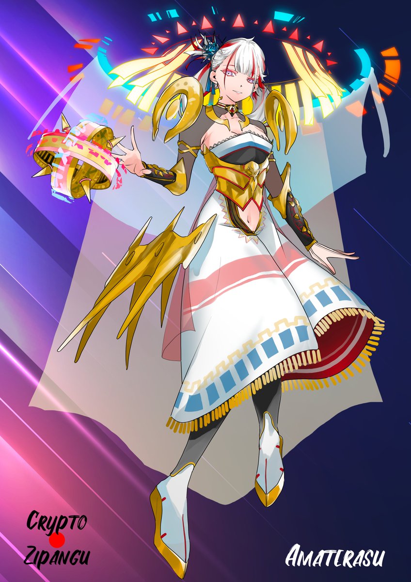 久々にCrypto Zipangu第三弾リリースしようと思いま〜す！第三弾は「アマテラス」！太陽神と巫女の性格を合わせ持つとされている神様です。<a href="/crypto_zipangu/">Crypto Zipangu（Japanese God generative NFT)</a> 
#nft #nfts #NFTcollection