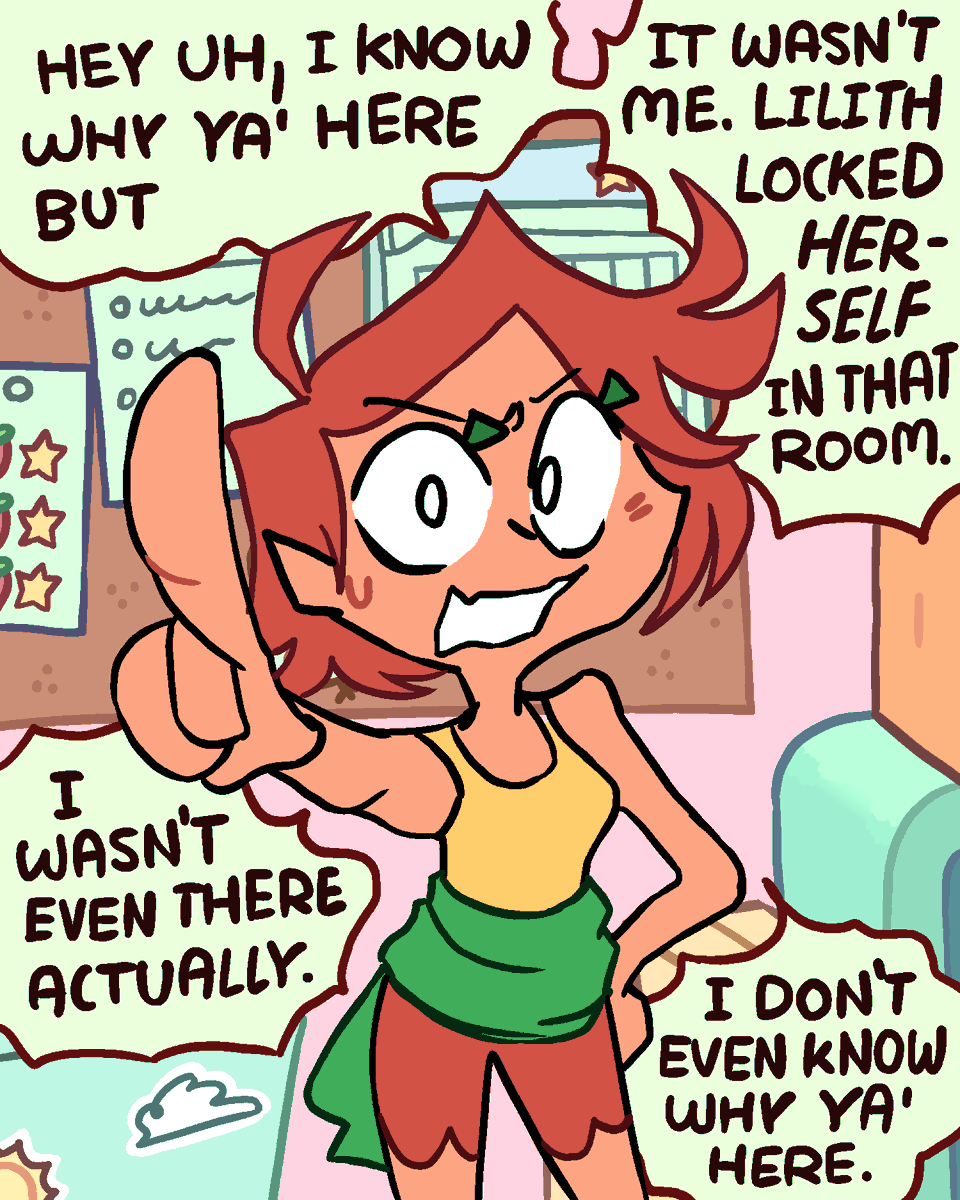 Give her a piece of lemon candy (Real) (Not poisoned) (It is lemon flavor)
🔁1 ❤️1