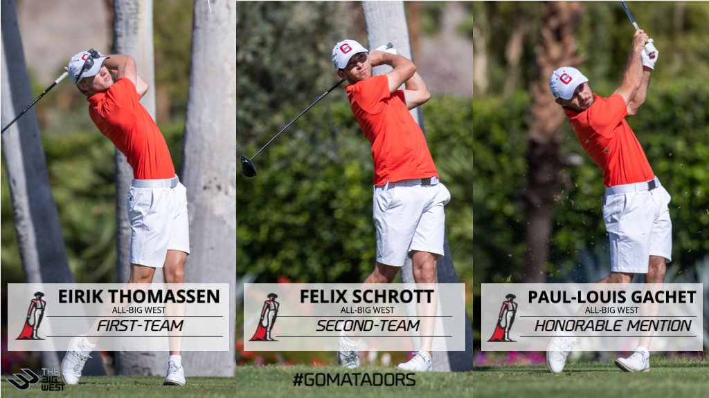 Three Matadors Named to 2023 All-Big West Men's Golf Team

gomatadors.com/news/2023/5/9/…

#GoMatadors