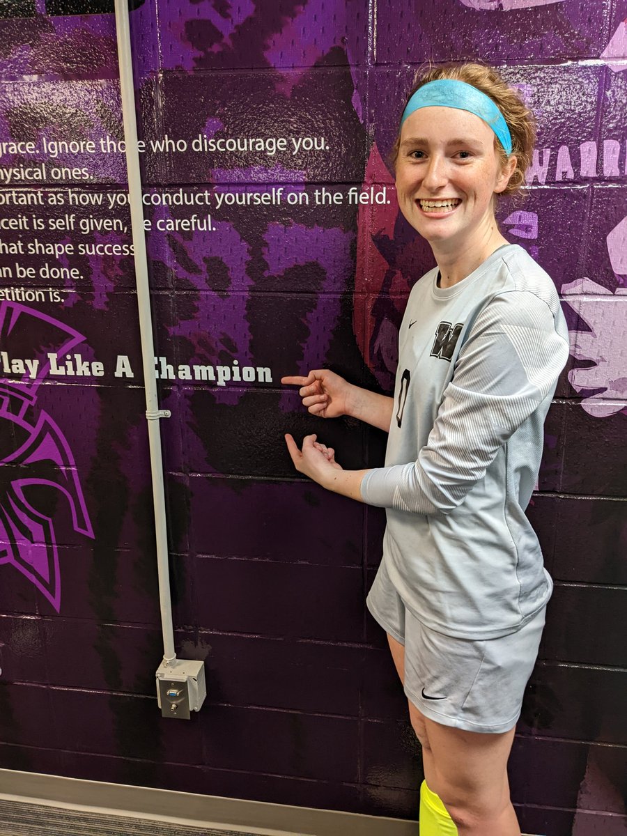 WHS_GirlSoccer's tweet photo. Started the night honoring our seniors.

Ended with a tough fought 2-1 win in penalties against a top caliber opponent.

Stop 3 PKs means the keeper gets player of the game! https://t.co/F7hwdFoe7w