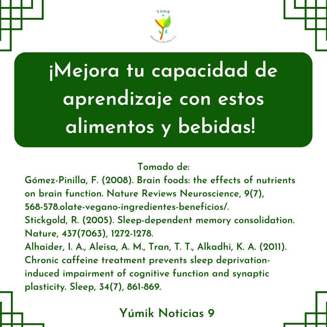 YumikSA's tweet photo. Conoce sus beneficios para la concentración y el aprendizaje #tédeguayusa #saludmental #mejoracapacidaddeaprendizaje

Visita https://t.co/RZxYXpwI3g https://t.co/l76OExarr5