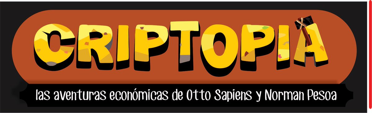 Criptopiacomics's tweet photo. #CRIPTOPIA 🧱

Las aventuras económicas de 
Otto Sapiens y Norman Pesoa💰.

Comic #1 ⭐️ https://t.co/gAUIrDwVIq
