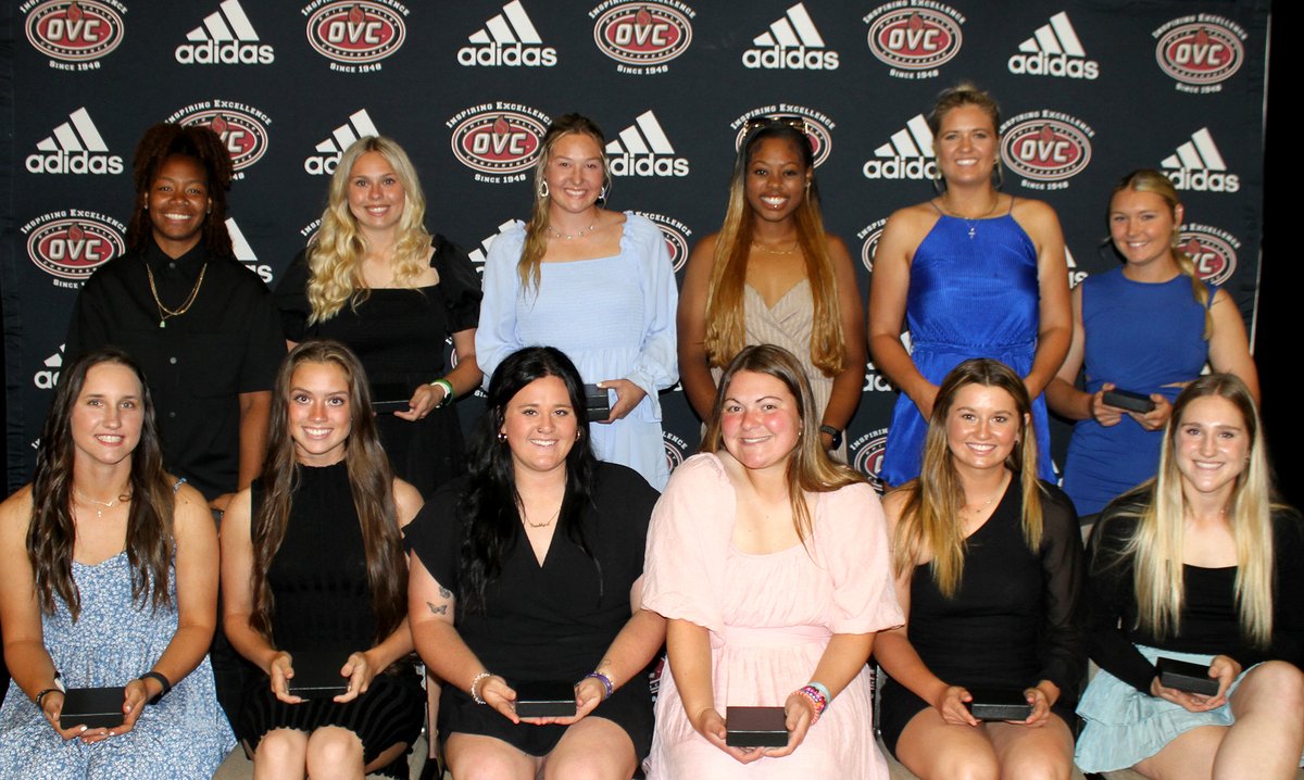 OVCSports's tweet photo. The OVC Softball 🥎 Awards Banquet was held on Tuesday night, prior to the Championship beginning on Wednesday.

Read out all the award winners: https://t.co/8dwidTaAhd
Full photo gallery: https://t.co/xnrH503dPQ

#OVCit | #OVC75 https://t.co/OTtA31G0vk