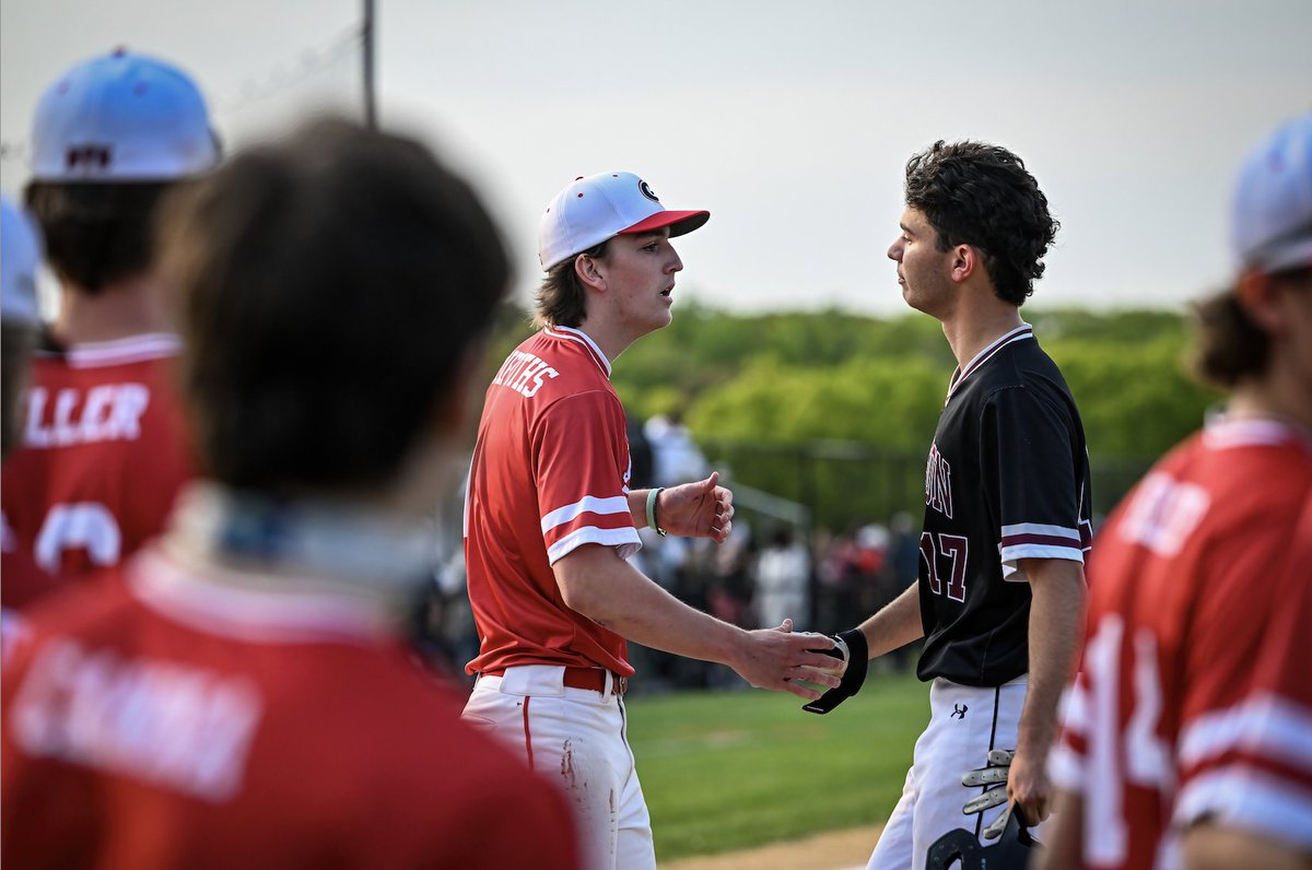 Two rivals met in a great annual tradition today, as @RyeHSBaseball topped @HSKYbaseball 2-0 in the annual Andrew Gurgitano Game. This one was a great pitchers duel, as was fitting given the meaning of the event.