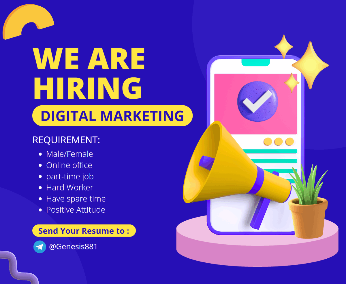 MeganGajja91078's tweet image. President say mean economic land today moment face.
Do you want to work anywhere and make money online?   Join our platform for paid tasks and turn your mobile phone into a source of income!   #workanywhere #paidtasks
t.me/Genesis881