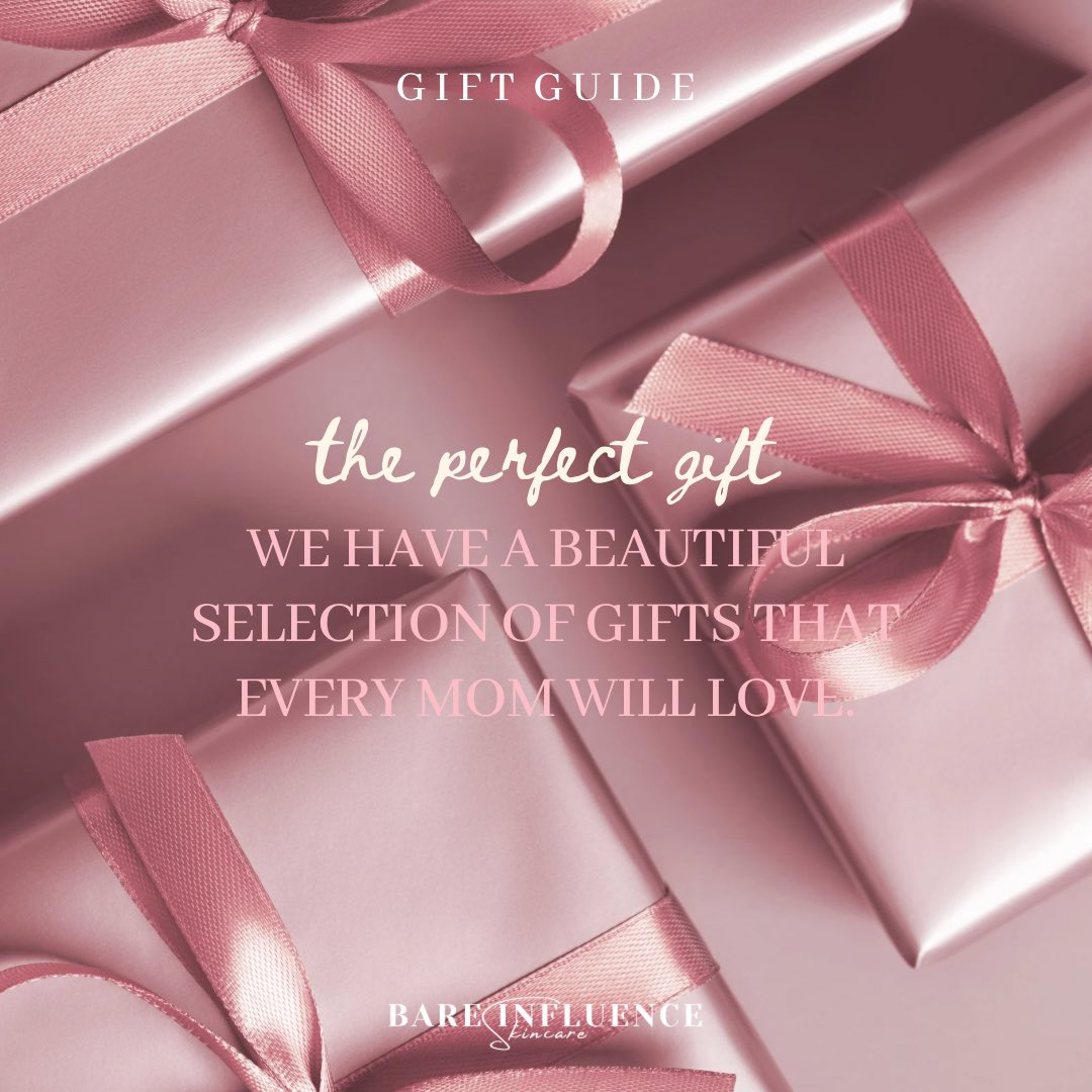 BareInfluence's tweet image. Still searching for the perfect Mother's Day gift?💐

Here at Bare Influence Skincare, we have a beautiful selection of gifts that every mom will love! 💐

Shop our collections today! 🤎