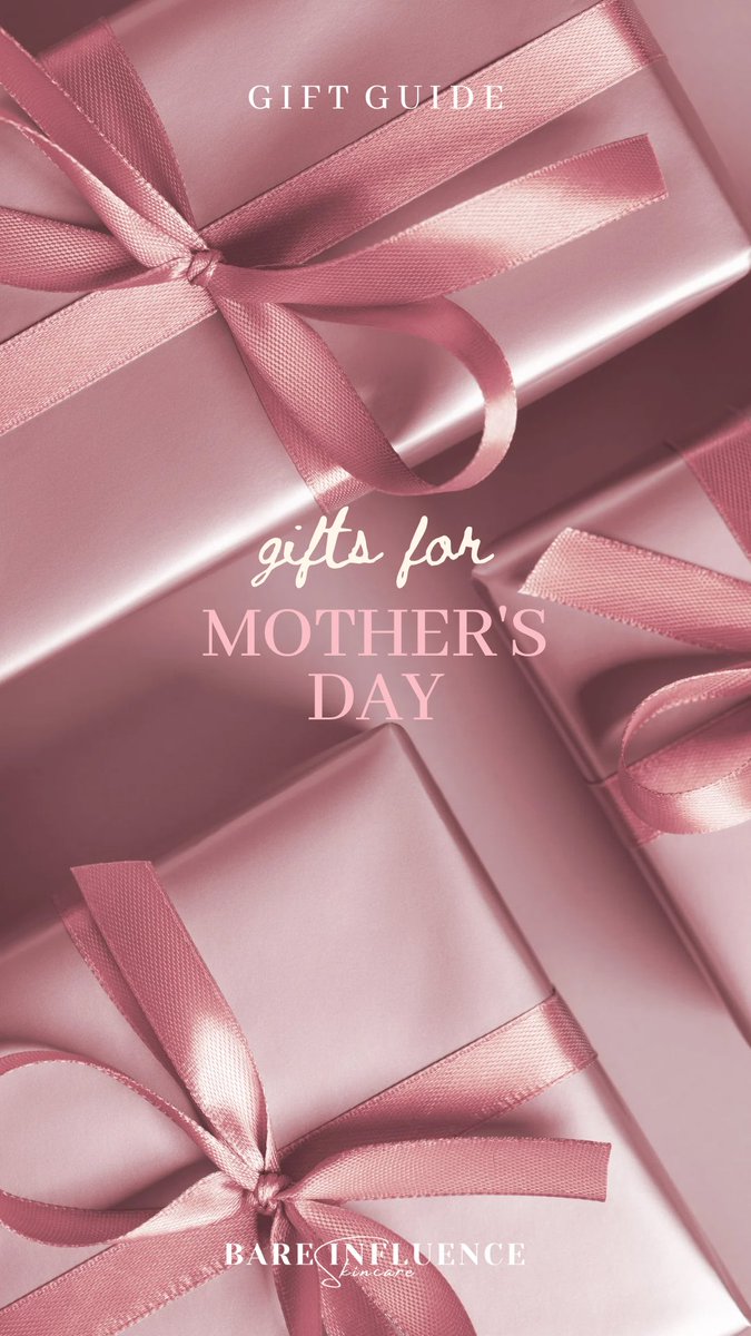 BareInfluence's tweet image. Still searching for the perfect Mother's Day gift?💐

Here at Bare Influence Skincare, we have a beautiful selection of gifts that every mom will love! 💐

Shop our collections today! 🤎