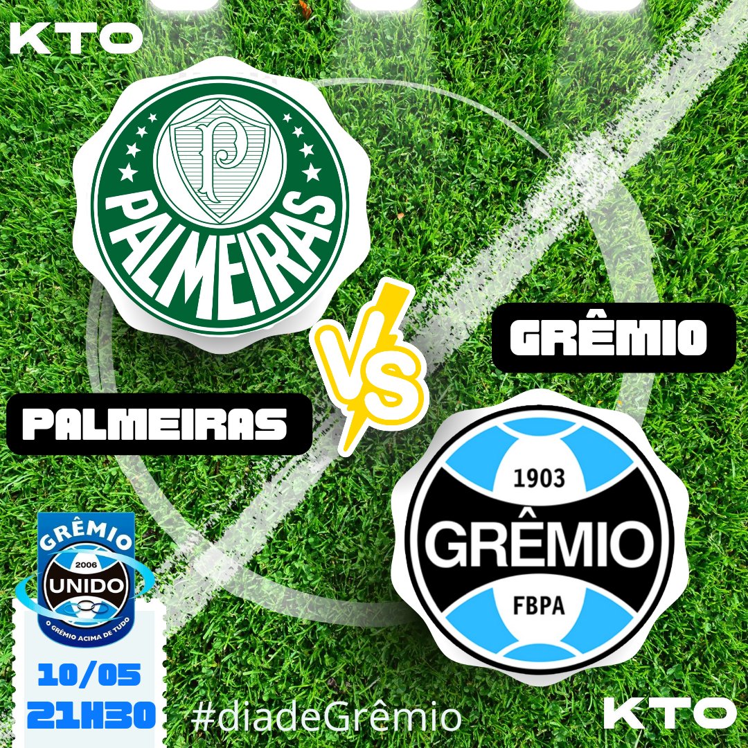 🔵 Dia de Grêmio, vamos em busca de mais 3 pontos no Brasileirão!
