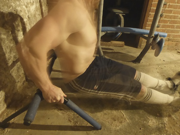 joshuaeeriksen's tweet photo. Down in heilheim, using dip bars, go for a 3 set 39 rep wide grip dips then add progressive resistance overload for desired effect. #2Chronicles15:7 #youmeandwe2023 #fattofitnoquit #fightyoflight #fababs #icanucantoo #generationjoshua
@ https://t.co/B3q8ohQDTC https://t.co/yu4W19T8vr