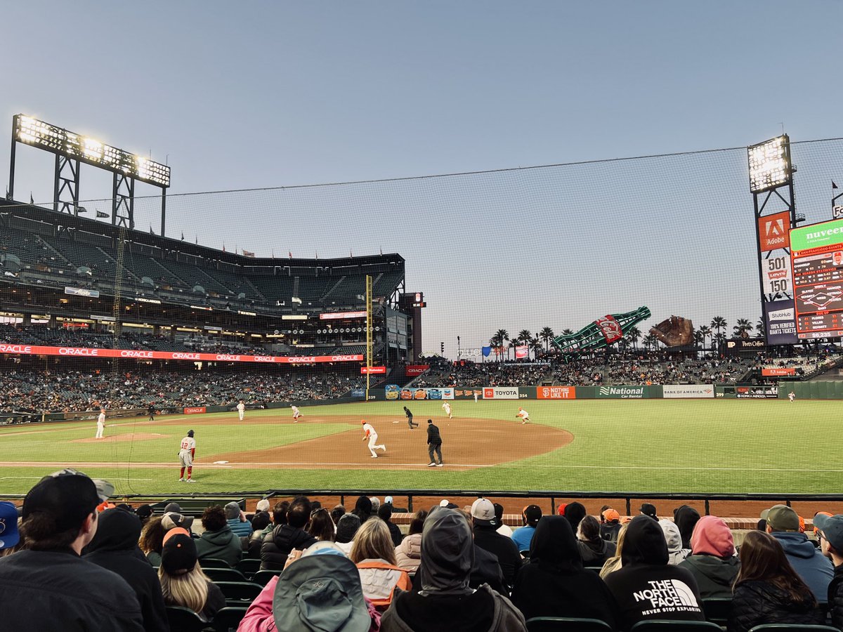 Jso7151's tweet image. Looking forward to working with colleagues tomorrow at ⁦@SWOG⁩ ‘s spring meeting. But first, baseball! Go ⁦@SFGiants⁩!