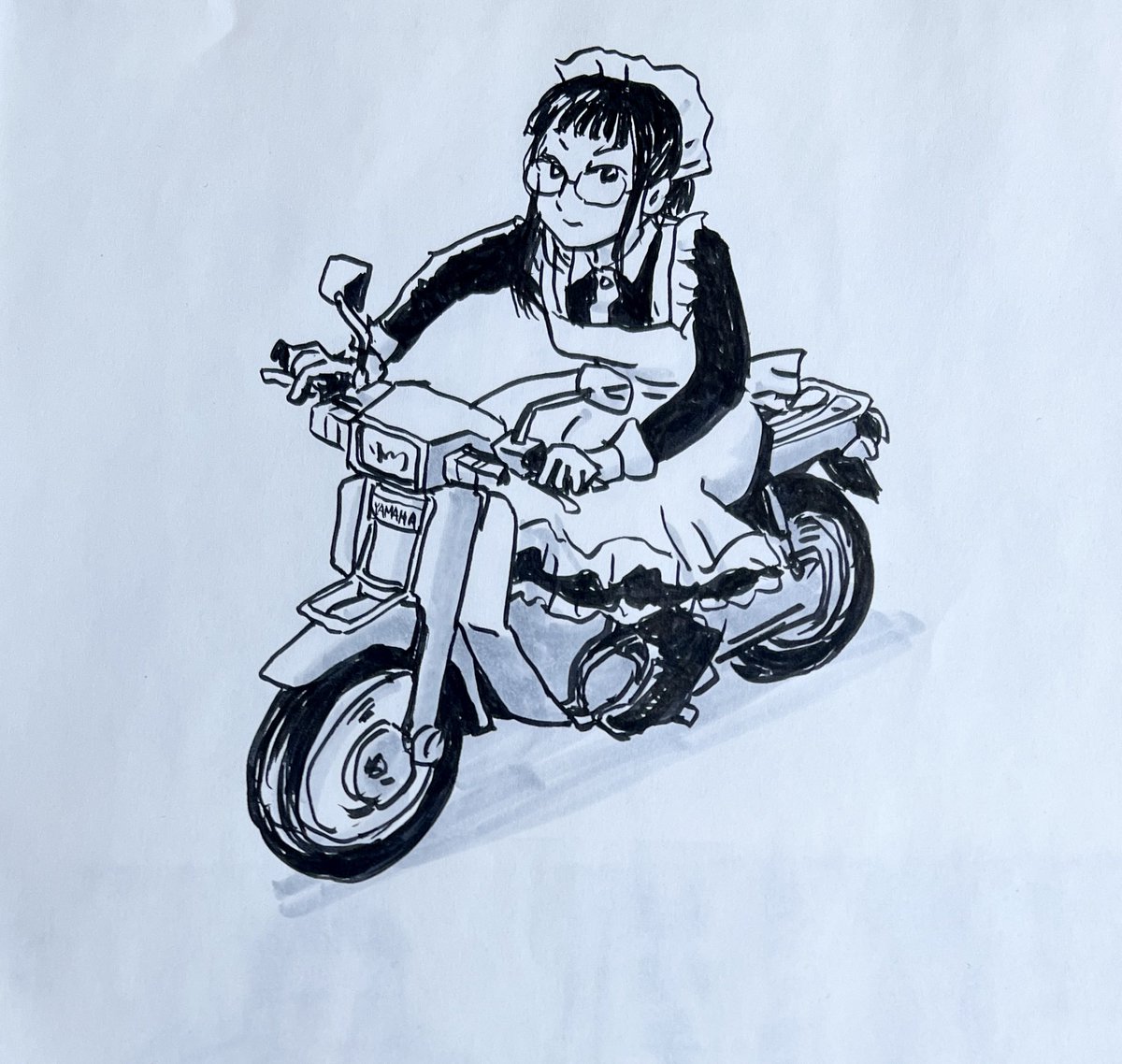 「#メイド大垣の日」|zama36のイラスト