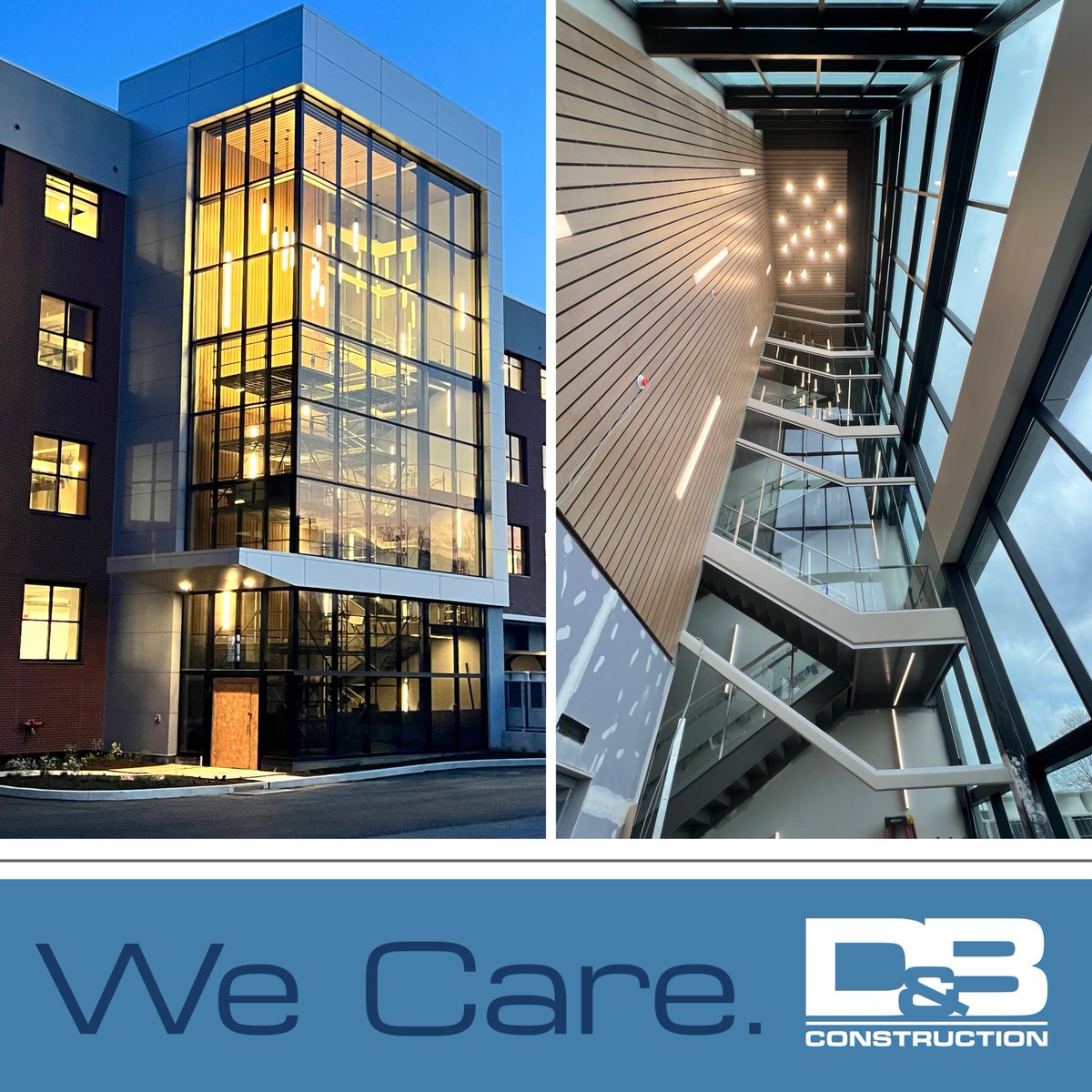 dandbgroup's tweet photo. It’s the little details that mean the most - like leaving friendly reminders not to store tools on finished sills. That’s the difference of a construction company that cares. The #construction of @stratix_systems nears the finish line!

#dbconstruction #wecare #adaptivereuse https://t.co/Y7l3pF4xew