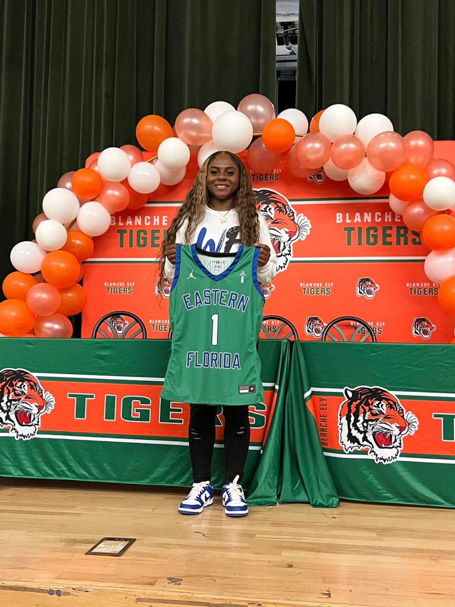 Blanche Ely Girls Basketball (@girls_ely) on Twitter photo Congratulations <a href="/AshunoB/">AshUno_Battle™</a> on your commitment to <a href="/EasternFlorida/">Eastern Florida State College</a> coach MJ and Staff got a great player and an even better Person!! No days off!! Congratulations <a href="/AshunoB/">AshUno_Battle™</a> on your commitment to <a href="/EasternFlorida/">Eastern Florida State College</a> coach MJ and Staff got a great player and an even better Person!! No days off!!