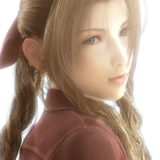 random pictures of aerith looking beautiful <3