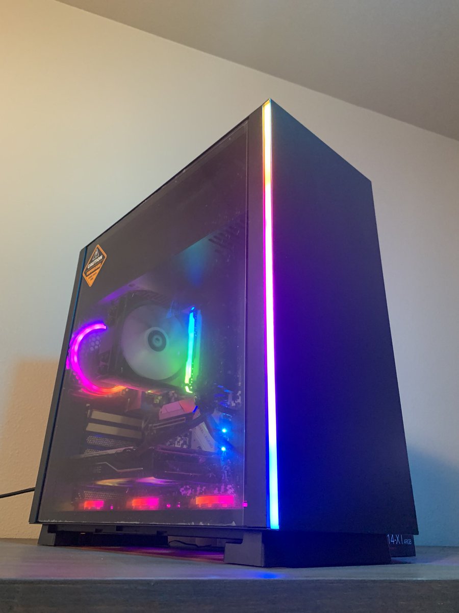 bytesquareco's tweet image. Another amazing build in the books! 💻🎉 Featuring a Ryzen 3600, Corsair Vengeance Pro 16GB RAM, ASRock Steel Legend B450, RX580 8GB GPU, 500 GB SSD, and powered by a Corsair 650W PSU. Ready to conquer any game or task thrown its way! 🚀👾 #gamingPC #buildcomplete #techlove