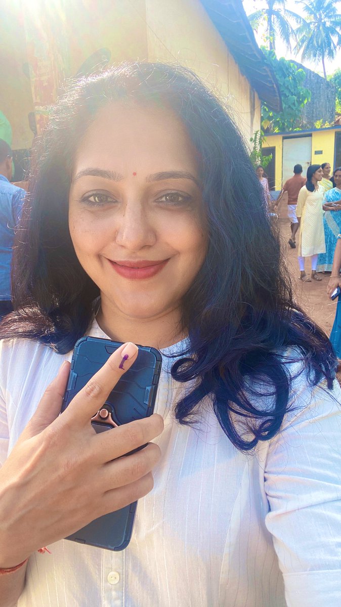 I cast my Vote  for development and an al inclusive state.

#KarnatakaElections
