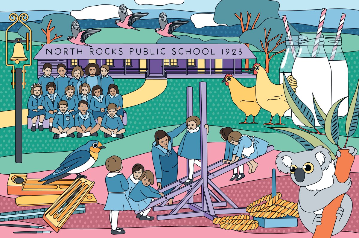 North Rocks Public School Centenary Mural 2023

Panel 2

Thank you North Rocks PS for working with me on this exciting project that celebrates the unique qualities of your school and it's surrounding native environment over the last 100 years.

#mural #MakingLearningFun