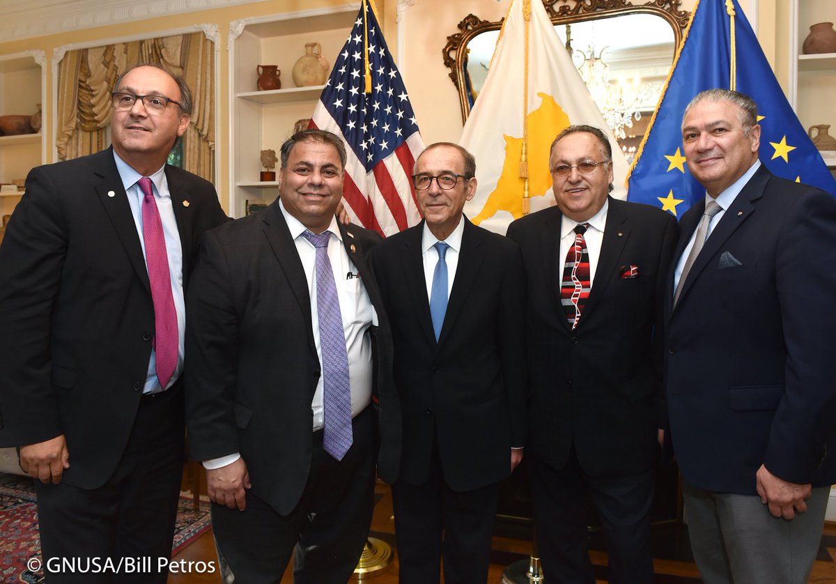 GreekNewsUSA's tweet photo. #GreekAmerican organizations (@OrderOfAHEPA @TheAHIinDC @HellenicLeaders @cyprususchamber unite during the 38th @PSEKA #Cyprus Conference and are ready to present a strong front tomorrow in Capitol Hill to support the struggle of the Cypriot people for freedom and justice. https://t.co/Cf5JhFKXyN