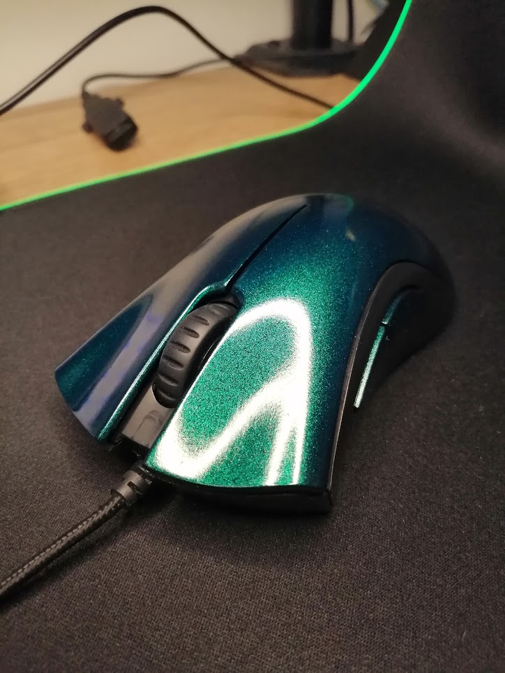 customicemx's tweet photo. El tiempo vuela, el primer trabajo nunca se olvida...
Razer Deathadder Black 2013 Emerald.
#razer #mousemodding #mouse #custommouse https://t.co/RGUo3DMH9S