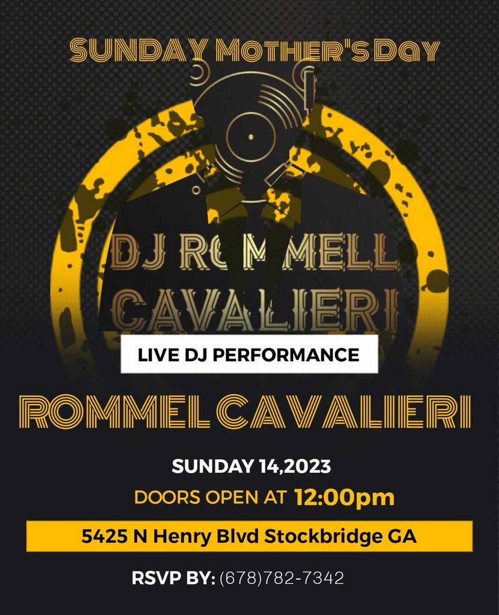 RoyalSportsBar_'s tweet photo. Special Mothers Day Live DJ Event - DJ Rommell Cavalieri - Doors Open At 12 noon - Sunday May 14, 2023..! 🌺🍷Yes...! 🌺🍷 #MothersDay #SpecialLunch #Paella
- https://t.co/KzTEWLi4l4