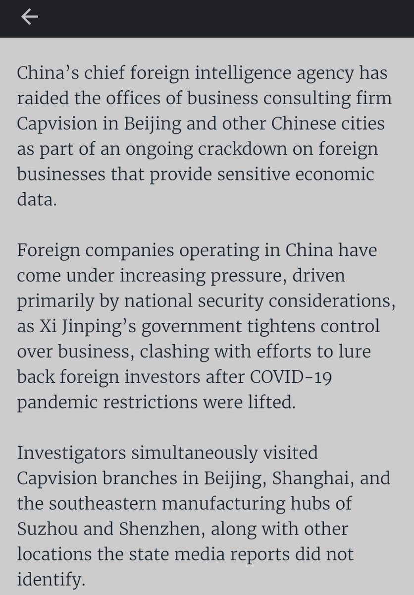 tek_nikel54's tweet photo. 🗞️ #China🇨🇳 #RaidsOffices of #BusinessConsultancy #Capvision🌹

#IdiotnWitch🧹
https://t.co/TLLyOaORIU https://t.co/aTm20JNqGB