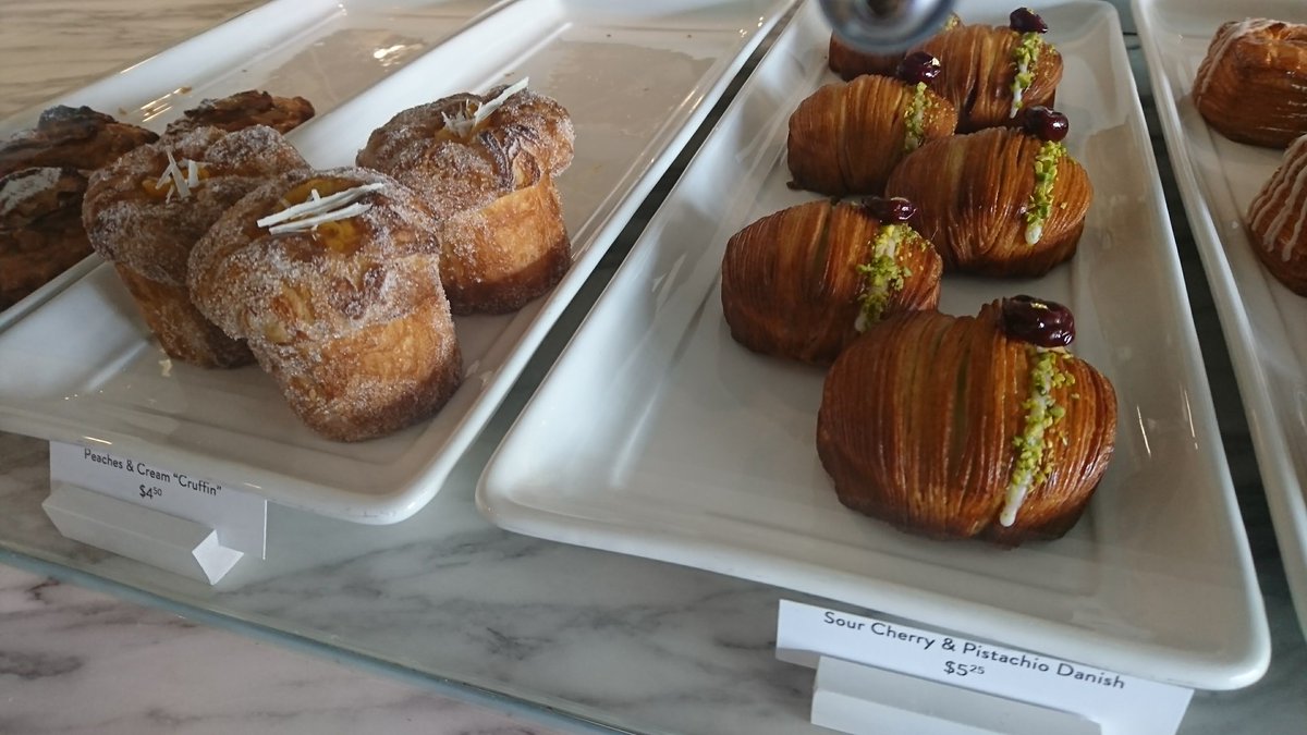 onthisdayyeg's tweet photo. On this day May 9, 2017: Pastries from La Boule Bakery in @oldstrathcona. #onthisdayyeg #yegfood https://t.co/zHxfoFxBLr