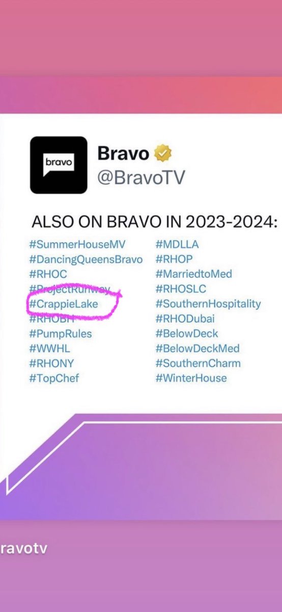 dipia3's tweet photo. @Andy please tell me this is a show where @BenMandelker , @RonnieKaram , @DannyPellegrino, @ryanbailey25 and other Bravo podcasters rent a lake house for the summer #bravotv #CrappieLake @WhatCrappens https://t.co/HxVdAubeu1
