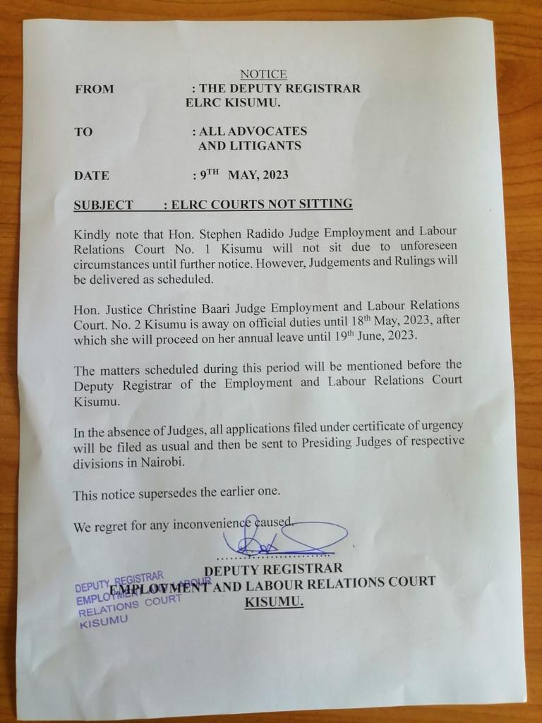 Omwanza Ombati On Twitter Will Not Sit Due To Unforeseen omwanza-ombati-on-twitter-will-not-sit-due-to-unforeseen