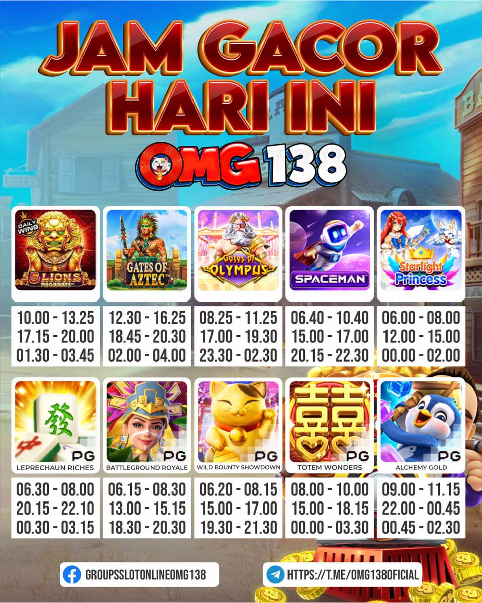 OMG138_'s tweet photo. Jangan sampai ketinggalan bosku jam gacornya, pola gacornya juga mantap💸💸

#BuildJakapan #slotterpercaya #slotgacorhariini #slotpg #slotonline https://t.co/hbYOfGmcFj