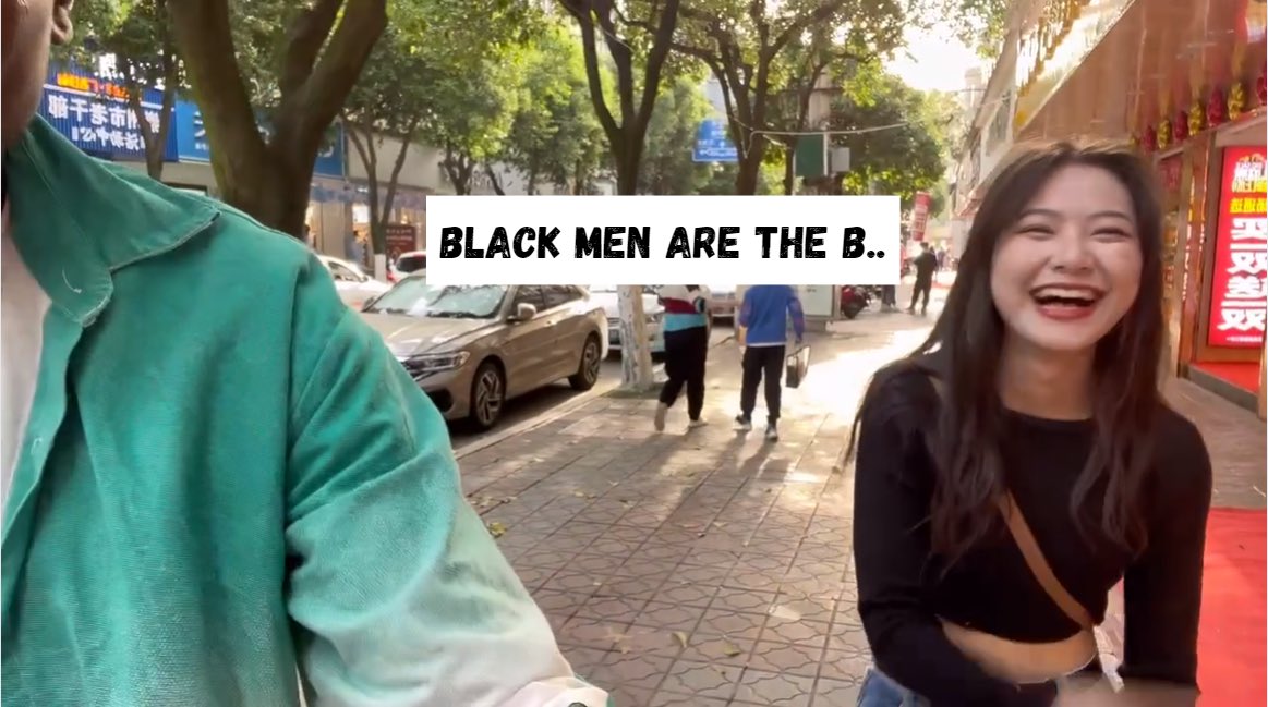 MikeRaynal50506's tweet photo. Black in China speaks perfect Chinese and this happens  : https://t.co/68cX9EKtux https://t.co/owaG8jgmnO