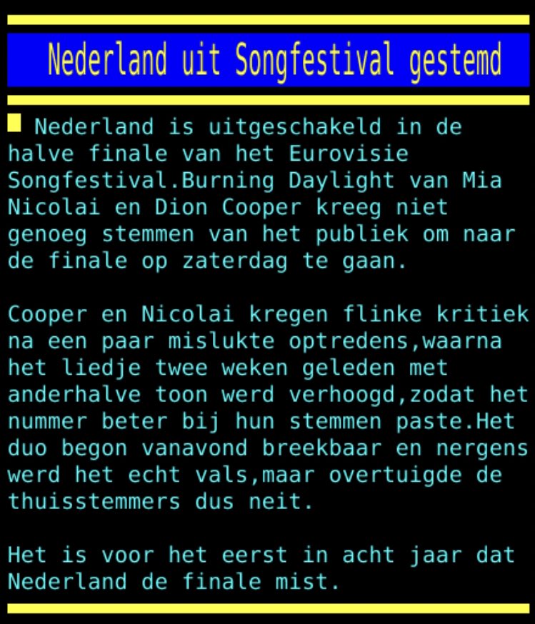 TLCWN's tweet photo. @LavieJanRoos Maar, “nergens werd het echt vals” Das toch al een hele prestatie van ze. Misschien hier en daar een beetje vals, maar nergens echt vals. https://t.co/Gt5Z4JySa4