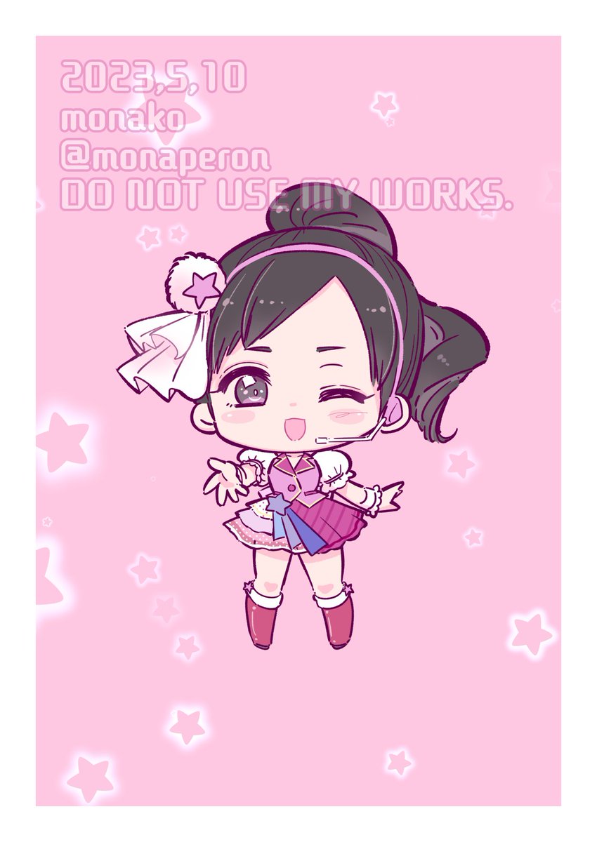 「【龍が如く絵】アイドル遥ちゃんとアイドルサッちゃん」|モナ子のイラスト