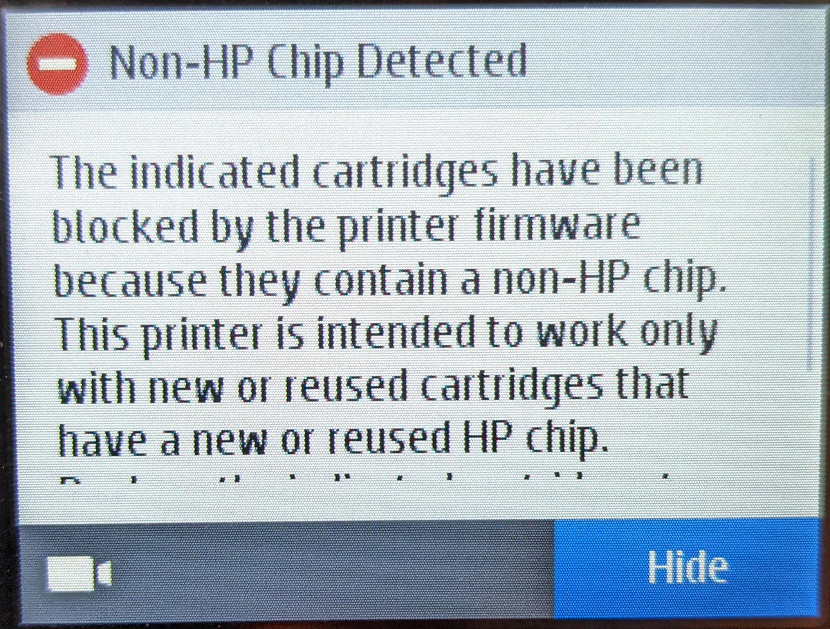 PG_Recycle's tweet image. Have you read about HP's Firmware Updates? The solution is easier than you think - US Remanufactured Ink Cartridges from Planet Green Recycle. Read here: ow.ly/RTiu50Ok3L1

#hp #firmware #inkcartridge #solution #remanufactured #winwin