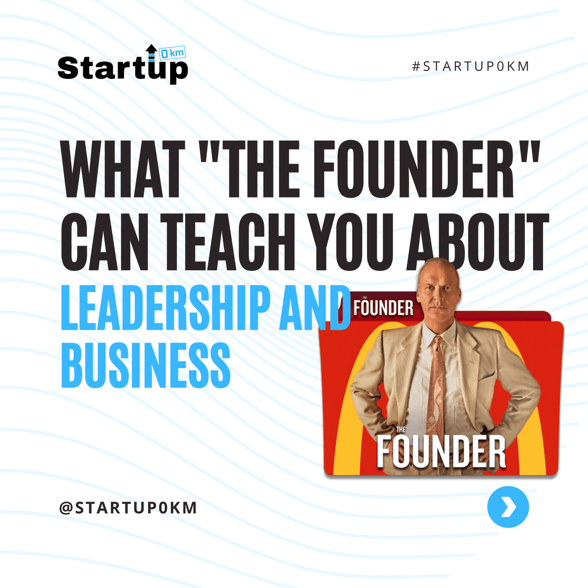 Startup0KM's tweet photo. Here are some leadership lessons we can learn from "The Founder", the inspiring story of Ray Kroc's journey to turn a small hamburger restaurant into the global empire we know today as McDonald's.

Check out our latest post : https://t.co/KdWUeqdScw https://t.co/isRoKXY8zk