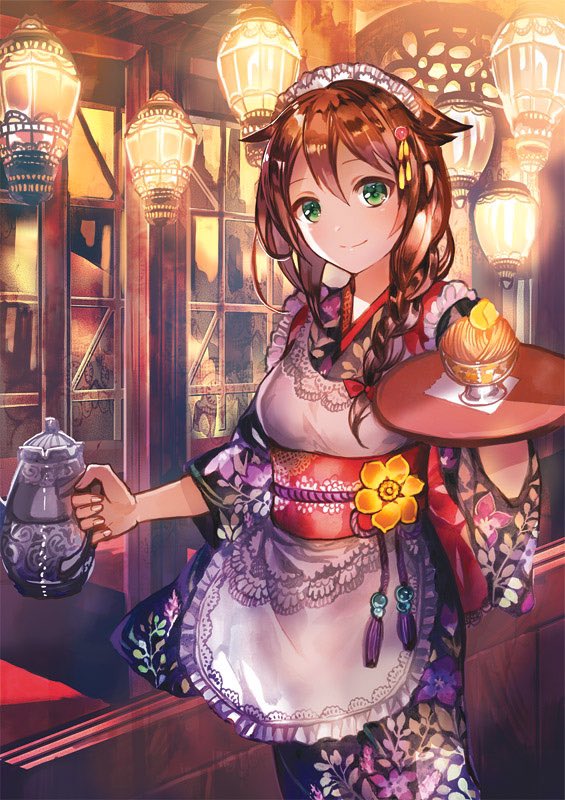艦これ「レトロ喫茶店とメイドさんたまらなく好きなんだけど好きな人いるかな?!好きな人に届」|rioka⭐️5月コミティアとコミ1のイラスト