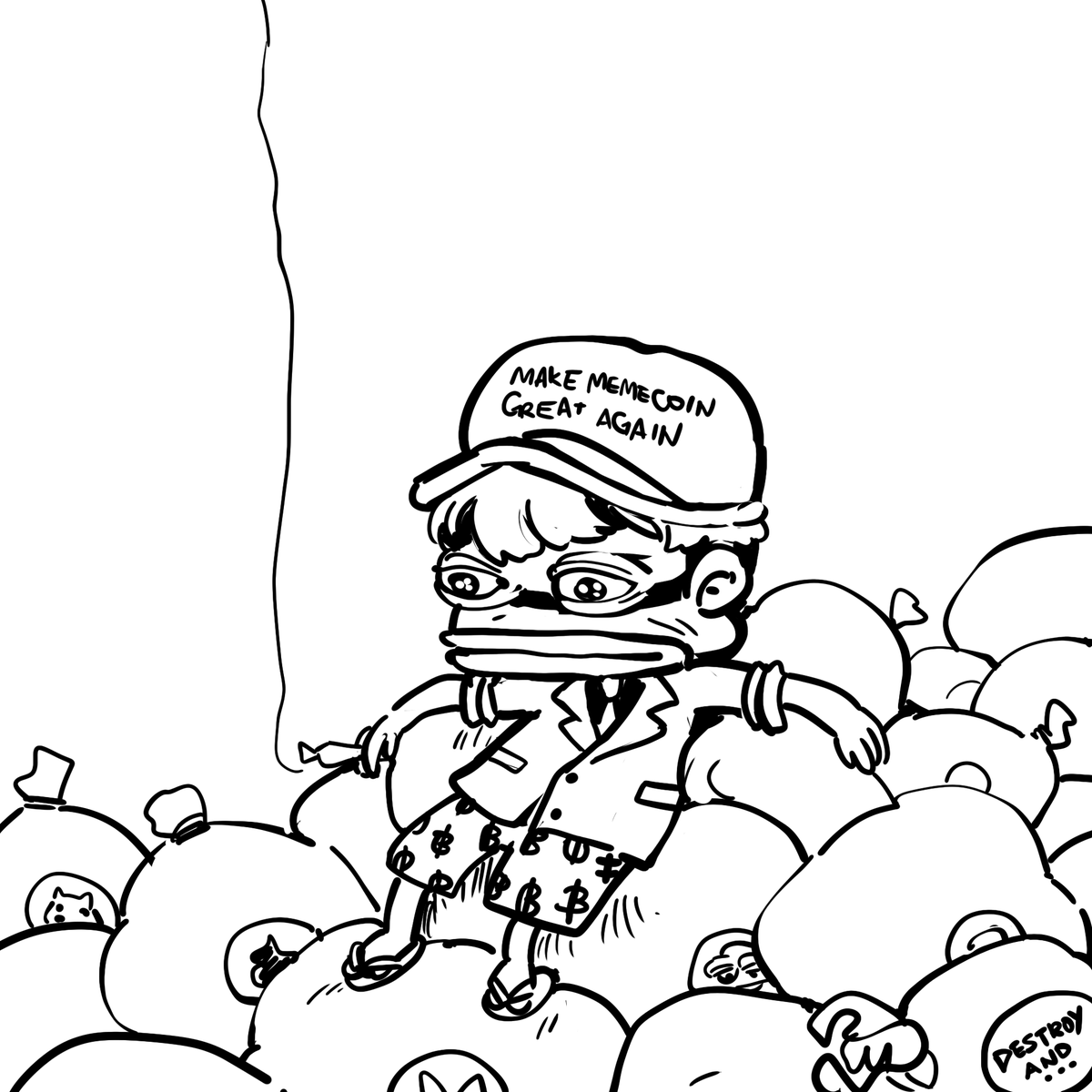 Feels Good Man!  <a href="/Matt_Furie/">𝓜𝓪𝓽𝓽 𝓕𝓾𝓻𝓲𝓮</a> <a href="/pepecoineth/">Pepe</a> 

#pepe $pepe #feelsgoodman #destroyand