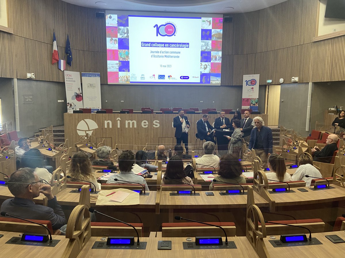 ICM (@icm_montpellier) on Twitter photo Journée d'action commune en Occitanie pour parler de la cancérologie : innovations médicales, radiothérapie, chirurgie, soins de support, dépistage,...
Ensemble contre le cancer !
<a href="/CHUNimes/">CHU de Nîmes</a> <a href="/NimesMetropole/">Nîmes Métropole</a> <a href="/nimes/">Ville de Nîmes</a> <a href="/cci_gard/">CCI Gard</a>
<a href="/SiricMontpel/">SIRIC Montpellier</a> <a href="/AzrDavid/">Azria David</a>
@GroupeUnicancer
#100ansICM Journée d'action commune en Occitanie pour parler de la cancérologie : innovations médicales, radiothérapie, chirurgie, soins de support, dépistage,...
Ensemble contre le cancer !
<a href="/CHUNimes/">CHU de Nîmes</a> <a href="/NimesMetropole/">Nîmes Métropole</a> <a href="/nimes/">Ville de Nîmes</a> <a href="/cci_gard/">CCI Gard</a>
<a href="/SiricMontpel/">SIRIC Montpellier</a> <a href="/AzrDavid/">Azria David</a>
@GroupeUnicancer
#100ansICM