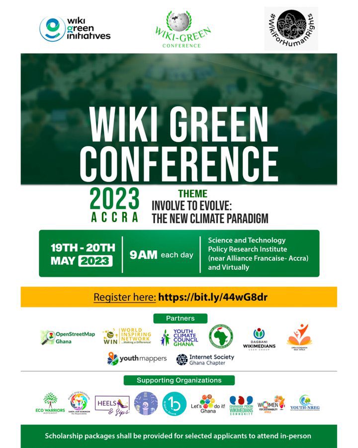 #WikiForHumanRights
#WikiGreenConference
#EarthDay2023