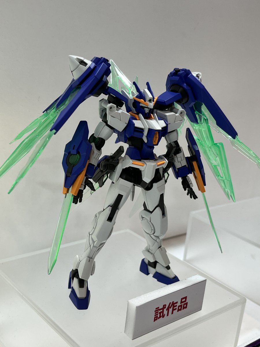 AmiAmi_English's tweet image. GUNDAM 00 DIVER ARC from Gundam Build Metaverse by BANDAI SPIRITS!! 

#GundamBuildMetaverse #GUNDAM00 #ShizuokaHobbyShow #AmiAmiLive