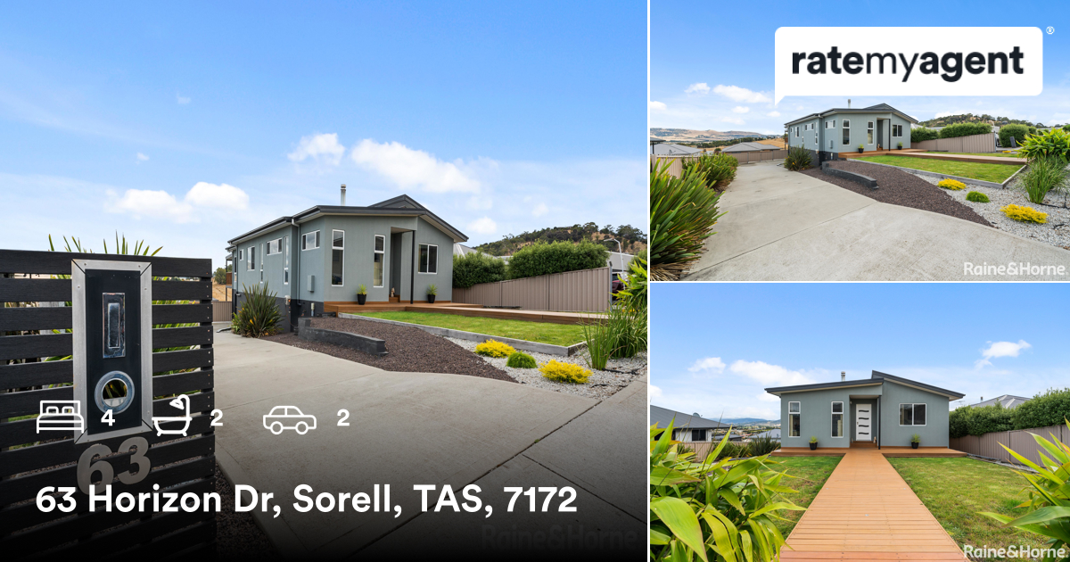 🛌 4 🛀 2 🚘 2
📍 63 Horizon Dr, Sorell, TAS, 7172

Our agent’s latest sale on #RateMyAgent

rma.reviews/dWf9NBYZXLuh

...
#ratemyagent #realestate #Raine_and_Horne_Eastern_Shore